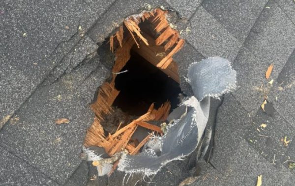 shingle damage