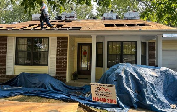 damage roof